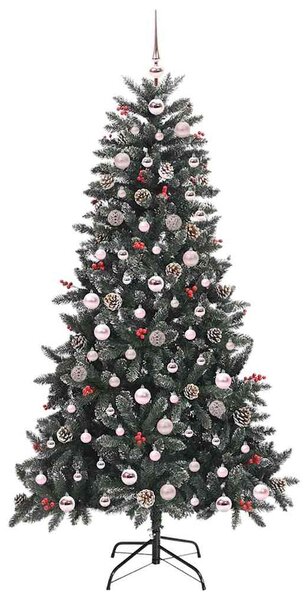 Umělý vánoční stromeček Zelená 180 cm PVC, plast a ocel 3395882