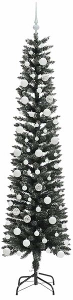 Umělý vánoční stromeček Zelená 210 cm PVC, plast a ocel 3395955