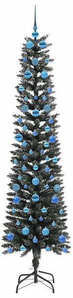 Umělý vánoční stromeček Zelená 210 cm PVC, plast a ocel 3395959