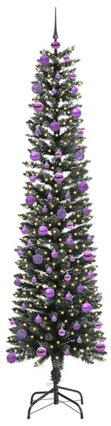 Umělý vánoční stromeček Zelená 210 cm PVC, plast a ocel 3395958