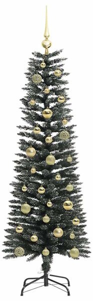 Umělý vánoční stromeček Zelená 150 cm PVC, plast a ocel 3395932