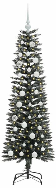 Umělý vánoční stromeček Zelená 150 cm PVC, plast a ocel 3395931