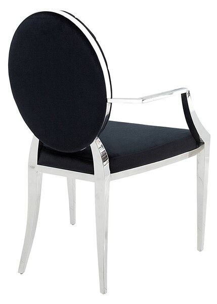Designová židle Rococo s opěradlem
