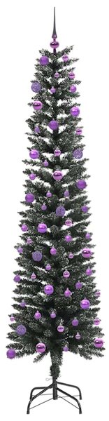 Umělý vánoční stromeček Zelená 210 cm PVC, plast a ocel 3395958