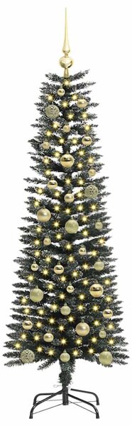 Umělý vánoční stromeček Zelená 150 cm PVC, plast a ocel 3395932
