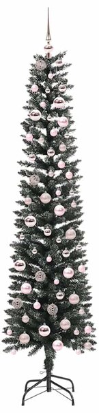 Umělý vánoční stromeček Zelená 210 cm PVC, plast a ocel 3395954