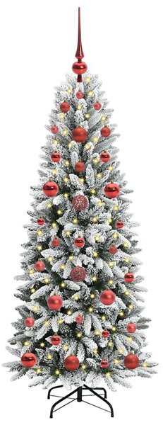 Umělý vánoční stromeček Bílá 120 cm PVC, plast, ocel a PE 3396021