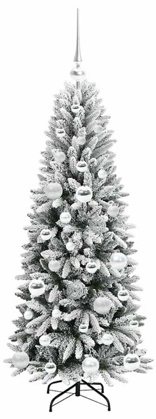 Umělý vánoční stromeček Bílá 120 cm PVC, plast, ocel a PE 3396026