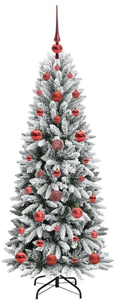 Umělý vánoční stromeček Bílá 120 cm PVC, plast, ocel a PE 3396021
