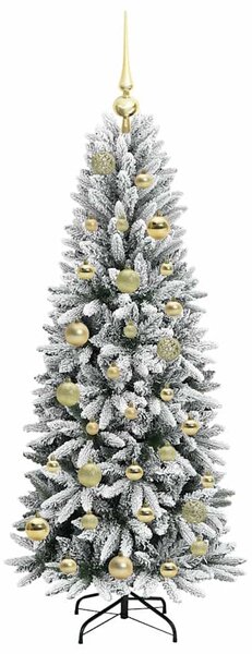 Umělý vánoční stromeček Bílá 120 cm PVC, plast, ocel a PE 3396025