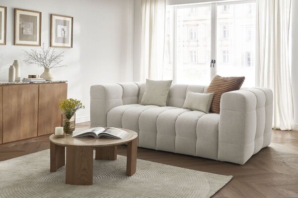 -25 % Dny MOMENTI– Bobochic Paris Béžová rozkládací pohovka Cloud 228 cm