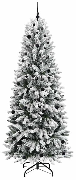 Umělý vánoční stromeček Bílá 240 cm PVC, plast, ocel a PE 3396070