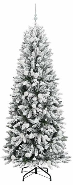 Umělý vánoční stromeček Bílá 210 cm PVC, plast, ocel a PE 3396060