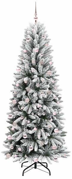 Umělý vánoční stromeček Bílá 240 cm PVC, plast, ocel a PE 3396071