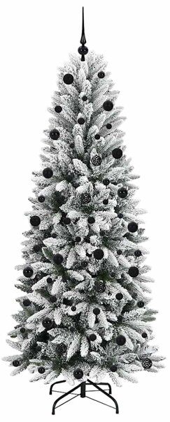 Umělý vánoční stromeček Bílá 210 cm PVC, plast, ocel a PE 3396058