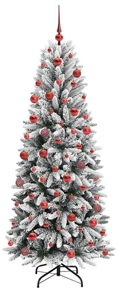 Umělý vánoční stromeček Bílá 180 cm PVC, plast, ocel a PE 3396045
