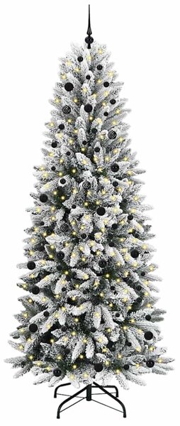 Umělý vánoční stromeček Bílá 240 cm PVC, plast, ocel a PE 3396070
