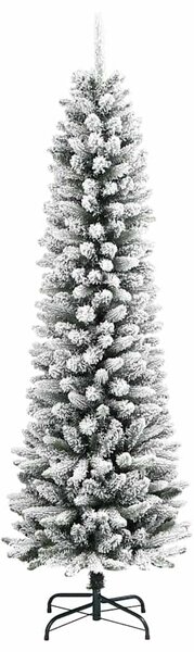 Umělý vánoční stromeček Bílá 120 cm PVC, kov a plast 3396088