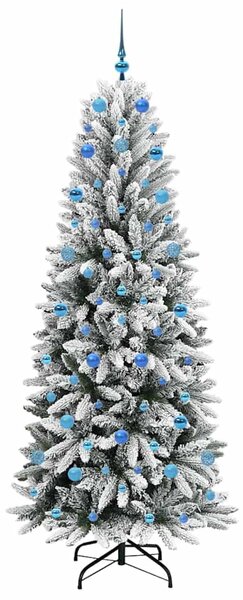 Umělý vánoční stromeček Bílá 210 cm PVC, plast, ocel a PE 3396064