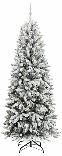 Umělý vánoční stromeček Bílá 240 cm PVC, plast, ocel a PE 3396072