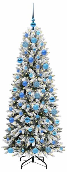 Umělý vánoční stromeček Bílá 180 cm PVC, plast, ocel a PE 3396052