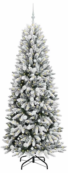 Umělý vánoční stromeček Bílá 210 cm PVC, plast, ocel a PE 3396060