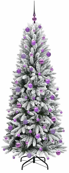 Umělý vánoční stromeček Bílá 180 cm PVC, plast, ocel a PE 3396051