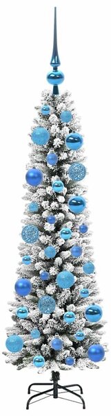 Umělý vánoční stromeček Bílá 120 cm PVC, kov a plast 3396088