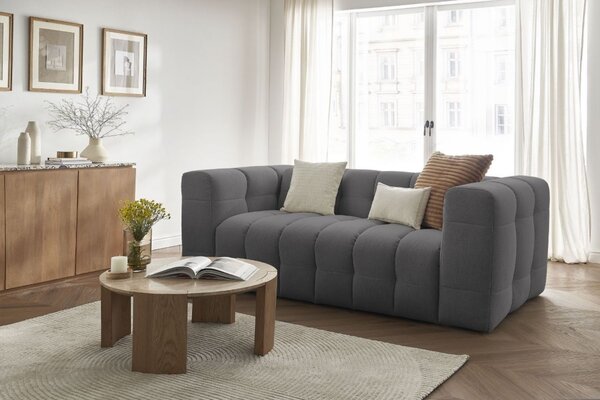 -25 % Dny MOMENTI– Bobochic Paris Tmavě šedá rozkládací pohovka Cloud 228 cm