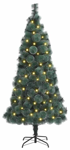Umělý předsvícený vánoční stromeček Zelená 180 cm PET 3396162