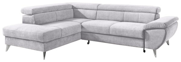 SEDACÍ SOUPRAVA, textil, šedá Welnova - Sedací soupravy