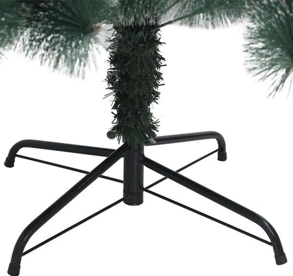 Umělý předsvícený vánoční stromeček Zelená 180 cm PET 3396162