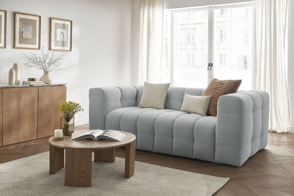 -25 % Dny MOMENTI– Bobochic Paris Světle šedá rozkládací pohovka Cloud 228 cm