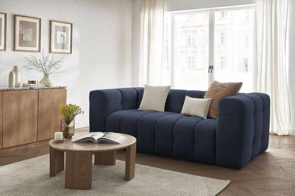 -25 % Dny MOMENTI– Bobochic Paris Tmavě modrá rozkládací pohovka Cloud 228 cm