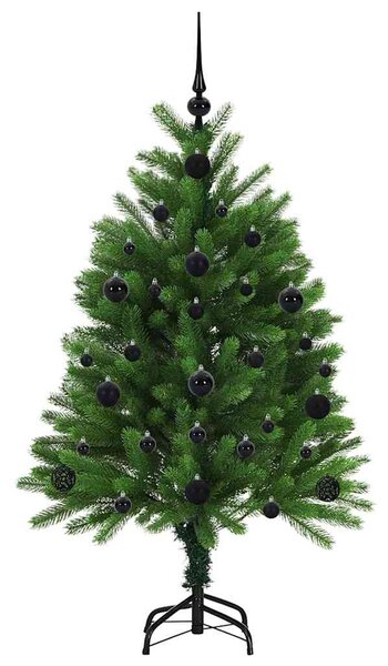 Vánoční stromeček s 150 LED diodami s stojanem Zelená 120 cm PE 3396310