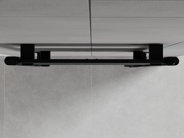 Mexen Uran koupelnový radiátor 1800 x 600 mm, 934 W, černý - W105-1800-600-00-70