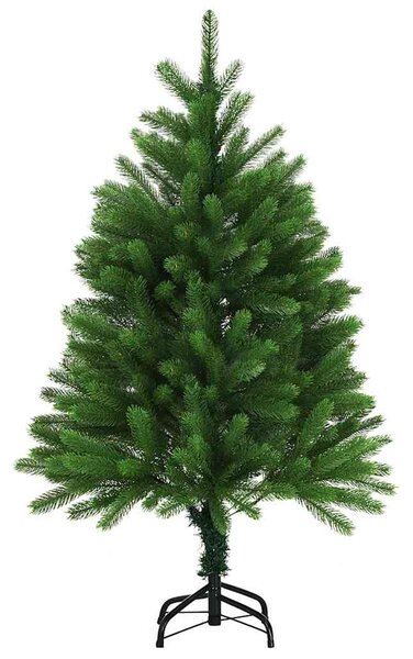 Vánoční stromeček s 150 LED diodami s stojanem Zelená 120 cm PE 3396311