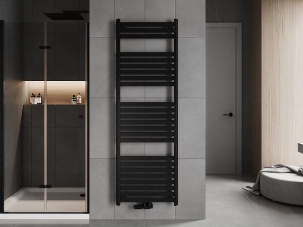 Mexen Uran koupelnový radiátor 1800 x 600 mm, 934 W, černý - W105-1800-600-00-70