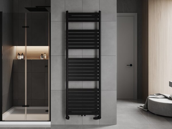 Mexen Uran koupelnový radiátor 1800 x 600 mm, 934 W, černý - W105-1800-600-00-70