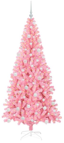 Vánoční stromeček Růžová 180 cm PVC 3396432