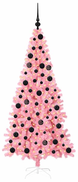 Vánoční stromeček Růžová 180 cm PVC 3396430