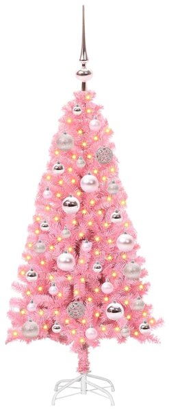 Vánoční stromeček Růžová 120 cm PVC 3396409