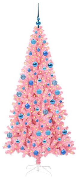 Vánoční stromeček Růžová 180 cm PVC 3396436