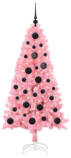 Vánoční stromeček Růžová 150 cm PVC 3396417