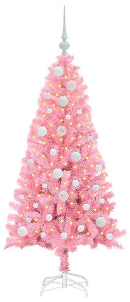 Vánoční stromeček Růžová 120 cm PVC 3396410