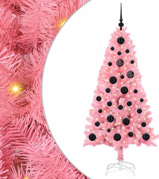 Vánoční stromeček Růžová 150 cm PVC 3396417