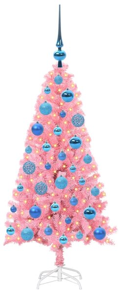 Vánoční stromeček Růžová 120 cm PVC 3396414