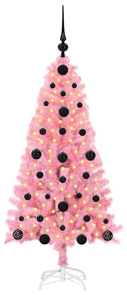 Vánoční stromeček Růžová 120 cm PVC 3396408