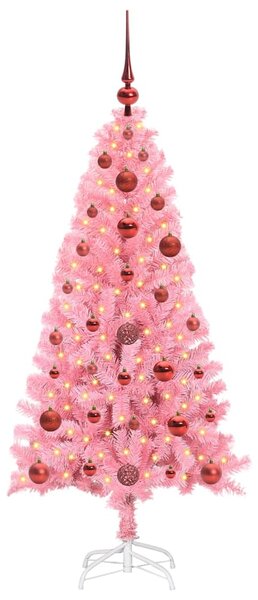 Vánoční stromeček Růžová 120 cm PVC 3396407