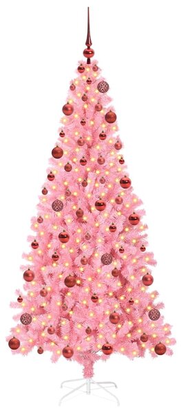 Vánoční stromeček Růžová 180 cm PVC 3396429